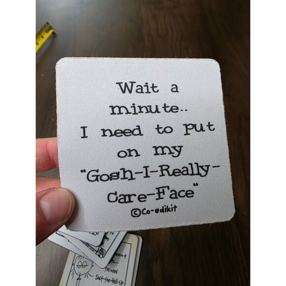 Set Of 6 Funny Coasters With Humorous Quotes - Picture 11 of 16